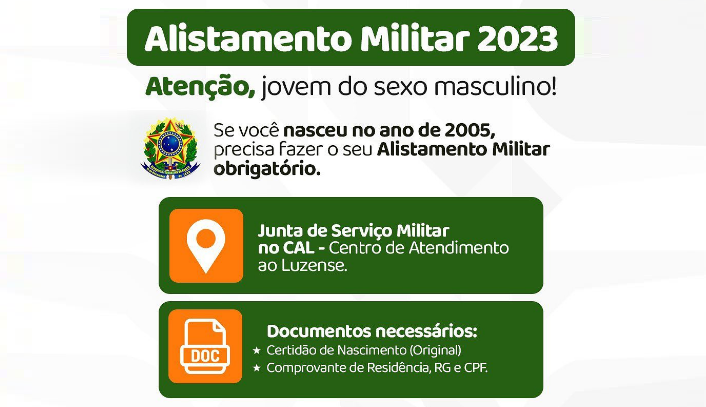 ALISTAMENTO MILITAR